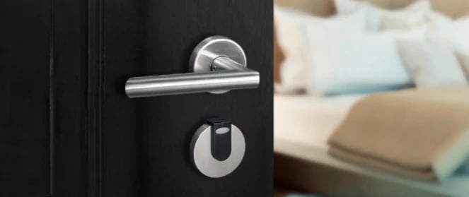 Magic Eye Door Lock Integrated With Guest Room Management 